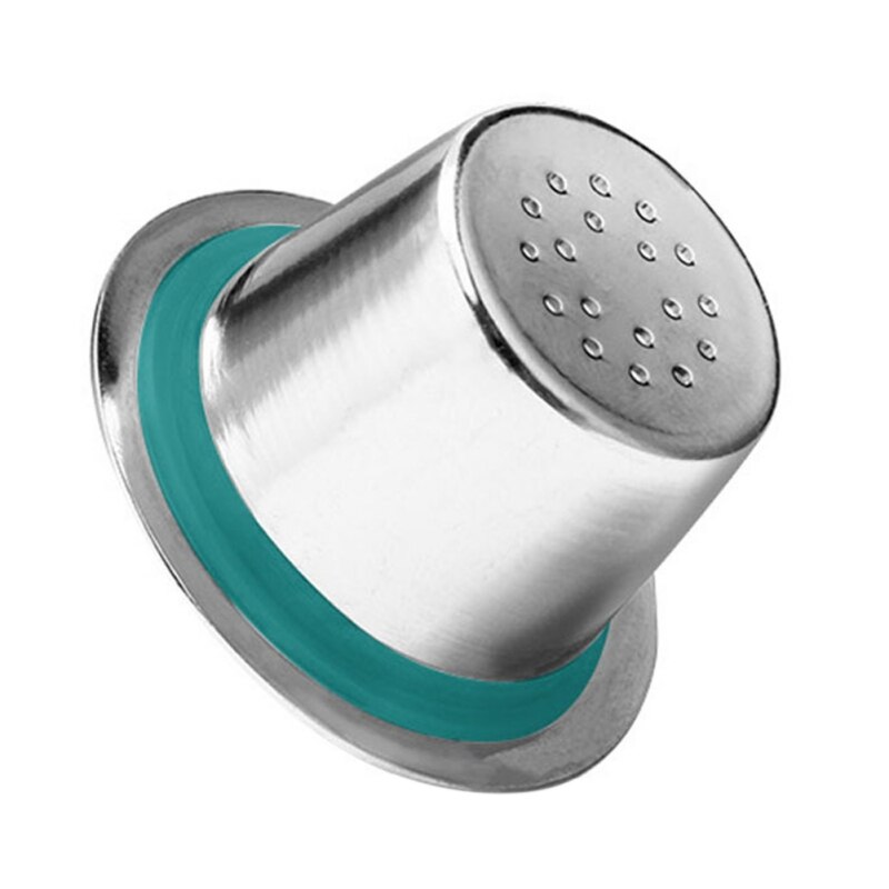 Rostfritt stål kaffefilter hushålls kaffefilter påfyllningsbart metall kaffefilter köksredskap