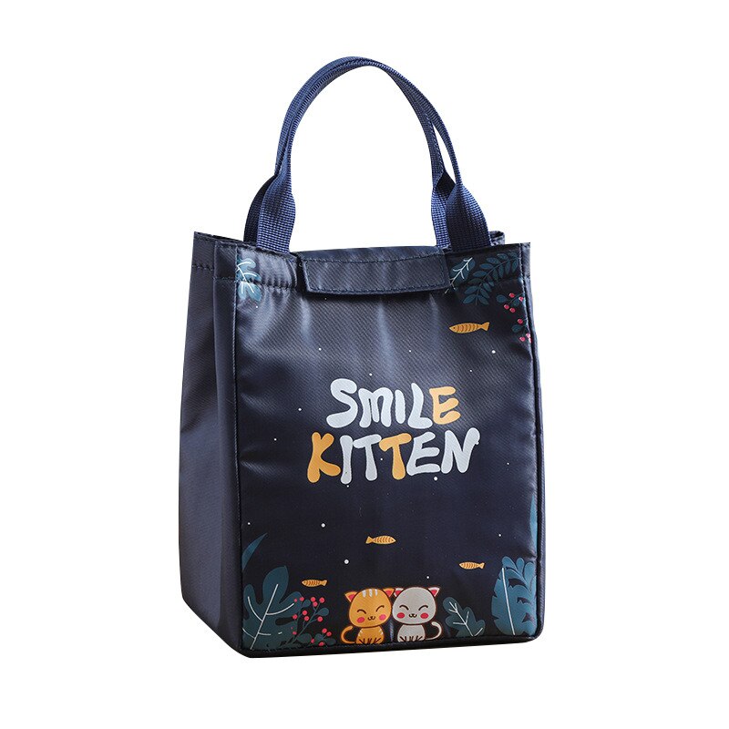 Draagbare Lunch Bag Lunchbox Geïsoleerde Canvas Picknick Voedsel Opbergzakken Lunchbox Tote Reizen Picknick Handtas Reizen Lunchbox: G