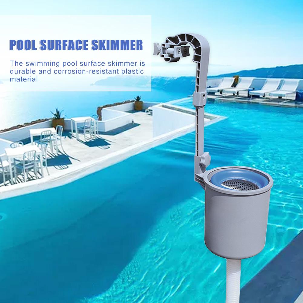 1 Pcs Wall Mount Swimming Pool Vacuum Cleaner Suction Head Pond Cleaner Spring Surface Skimmer Automatic Skimmer Pool