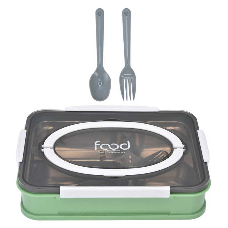 School Kantine Accessoire Grote Ruimte Capaciteit Brede Toepasbaarheid Verdeeld Dinner Tray Container Voor School Kantine: Color2