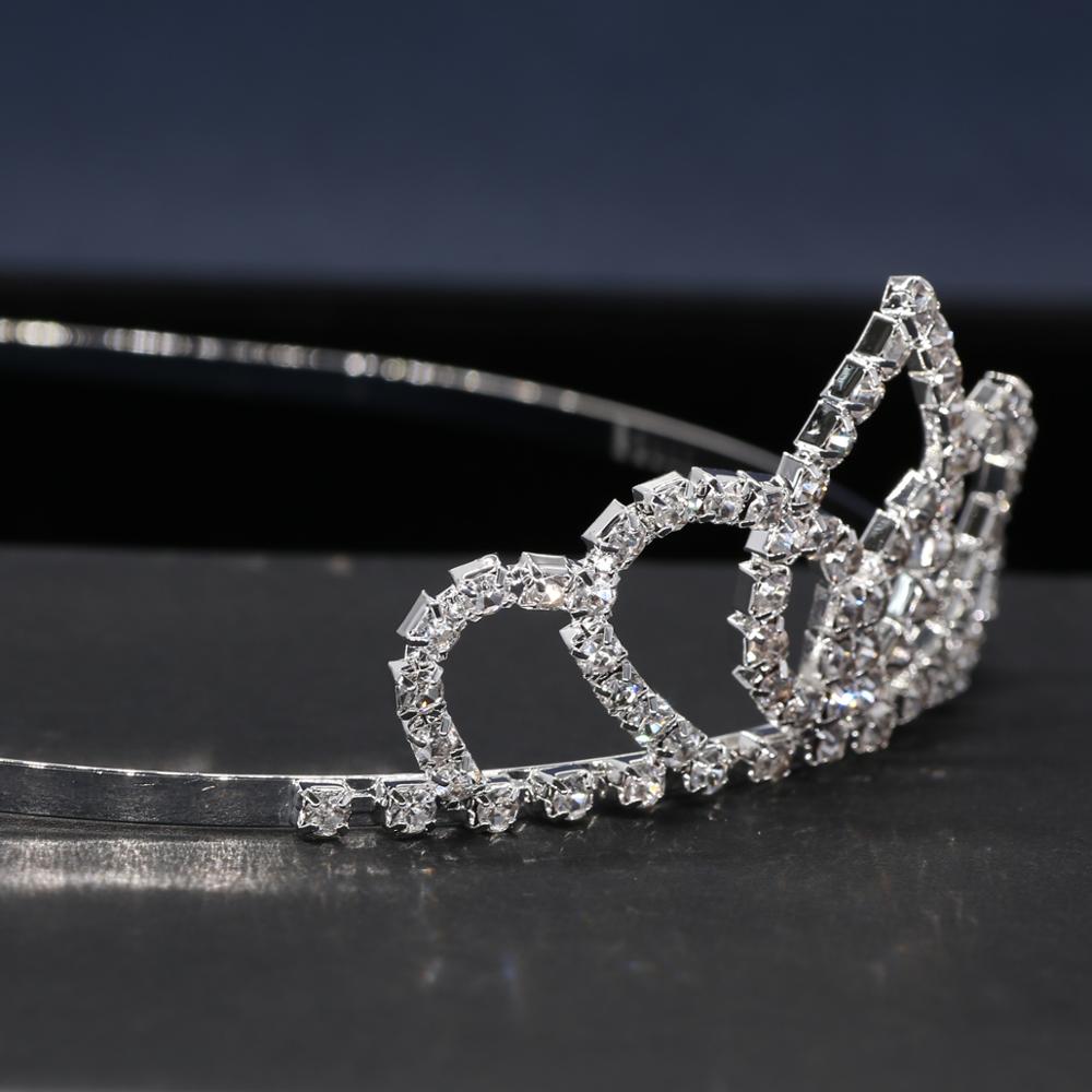 Wedding Bride Crown Bridal Tiaras Party Crystal Headband Tiara For Women Headdress Crowns Wedding Diamond Hair Accessories HG11