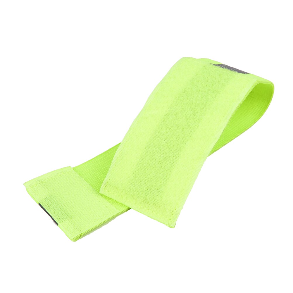 2pcs Green High Visibility Reflective Wristband Bracelet band Running night Cycling Jogging Safety reflector armband