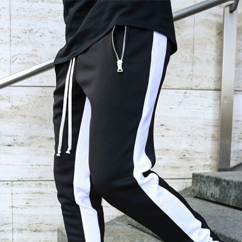 Vinter træning streetwear efterår sport bukser mænd snøre træning jogging lange bukser fodbold træning joggingbukser herrebukser