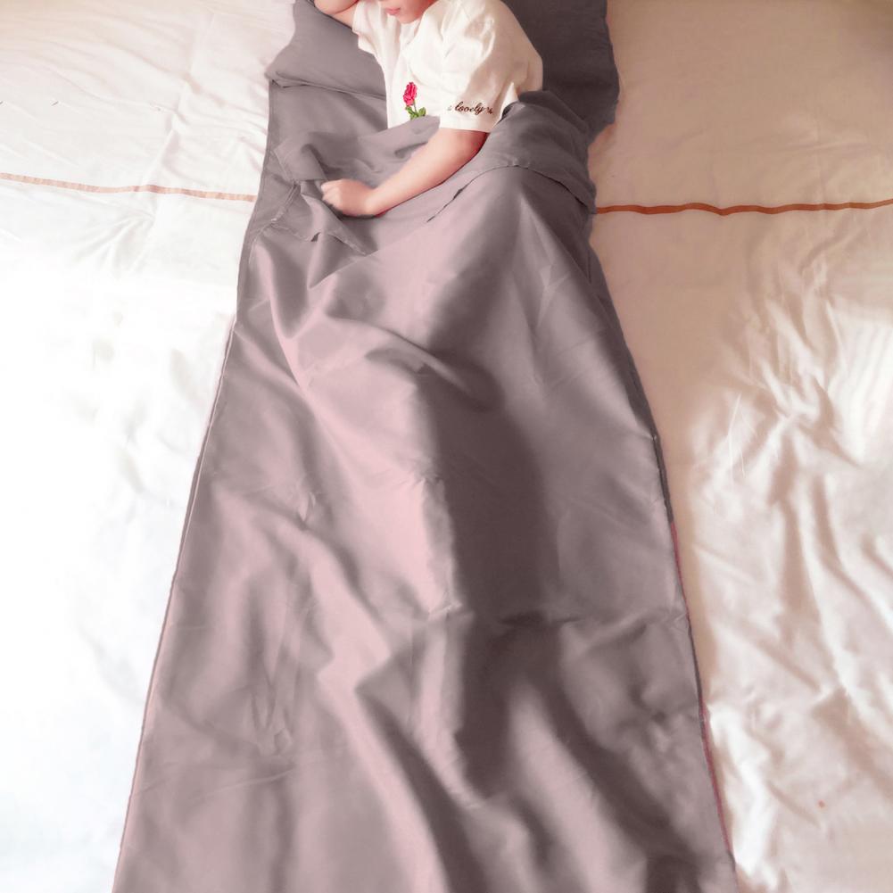 Bärbar ultralätt sovsäck utomhus camping tält säng resesovsäck liner vattentät resa hotell lakan sovsäck