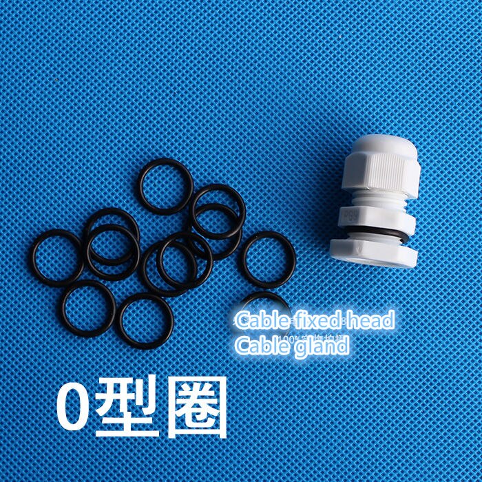 5PCS/LOT CT039 M12*1.5 Nylon plastic Cable fixed head Cable gland with O-ring gasket Cable water-proof joint IP68
