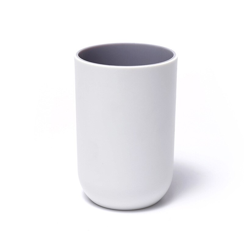 Plastic tandenborstelhouder opbergorganizer beker nordic travel draagbare tandenborstelbeker badkamersets badkamer sup top: D