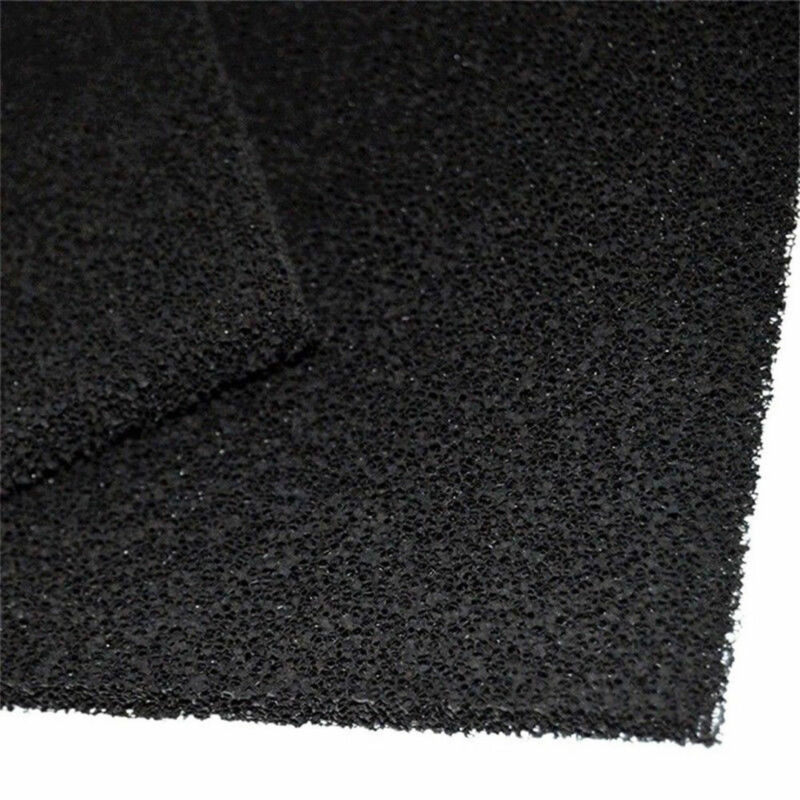 5 esponjas de filtro de carbón activado negro de 13*13*1cm para 493 absorbente de humos de soldadura esponja de escape de humo ESD