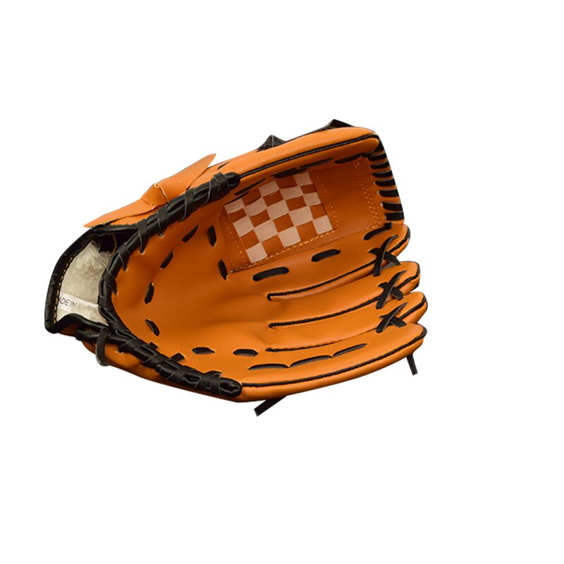 Lederen Mannen Baseball Training Handschoen Praktijk Honkbal Apparatuur Jeugd Honkbal Handschoen Volwassen Guante Beisbol Outdoor Sport BJ50ST: Chocolade / 12.5 inches