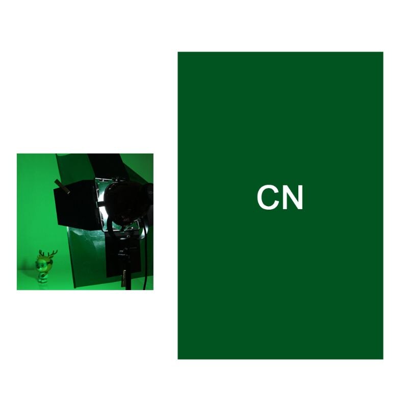 Papier filtre Photo Gels couleur scène éclairage rouge tête lumière stroboscopique lampe de poche Studio en bois Jan-12: GN