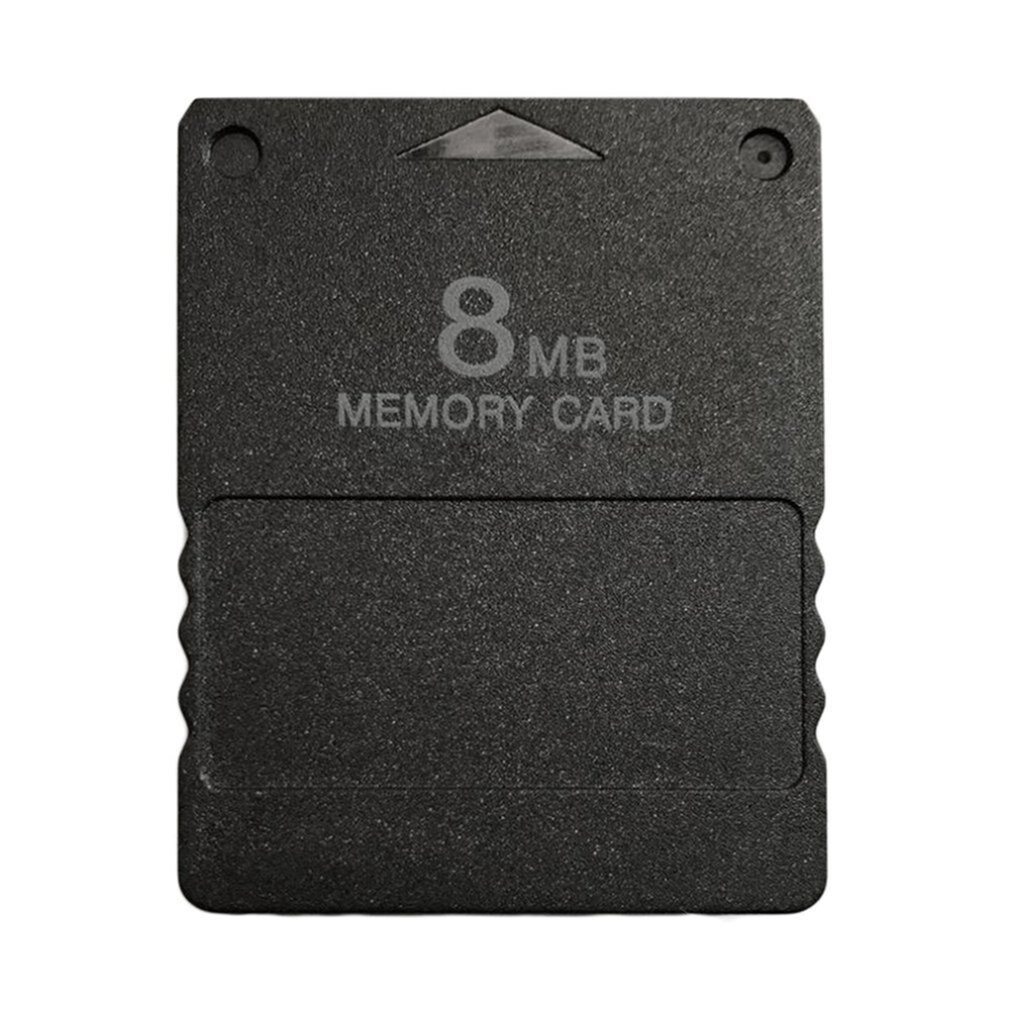 Pour PS2 8MB/16MB/32MB/64MB/128MB/256MB carte mémoire cartes d'extension pour Sony Playstation 2 PS2 carte mémoire noire: 8MB
