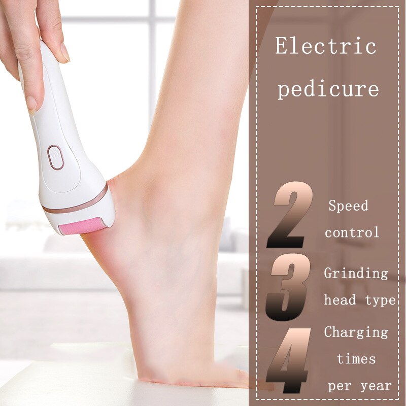 Stijl Elektrische Voet Eelt Remover Pedicure Apparaat Exfoliërende Scrub Om Eelt Grind Crurale Stone Usb Oplaadbare Grindin