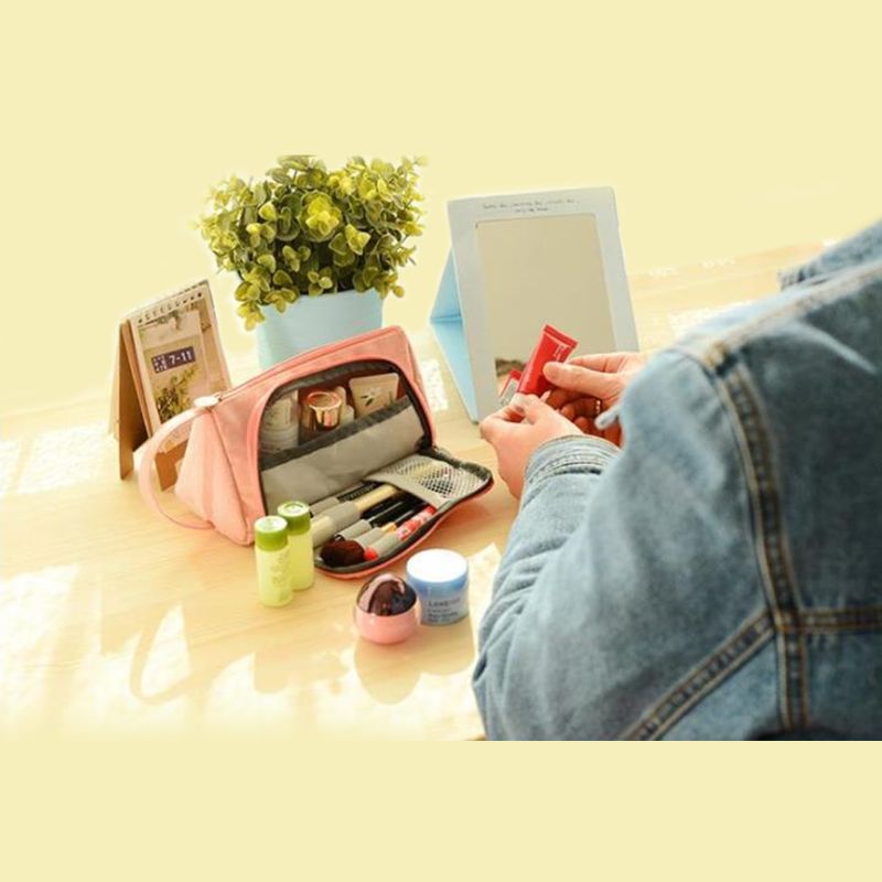 Big Kawaii Pencil Case Large Capacity Pencilcase School Supplies Stationery