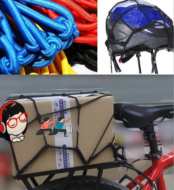 Motorcycle Luggage Net Bike 6 Hooks Hold down Fuel Tank Luggage Mesh Web Bungee CBR250 CB400 VTEC XJR400 YZF R1 S1000RR Z1000