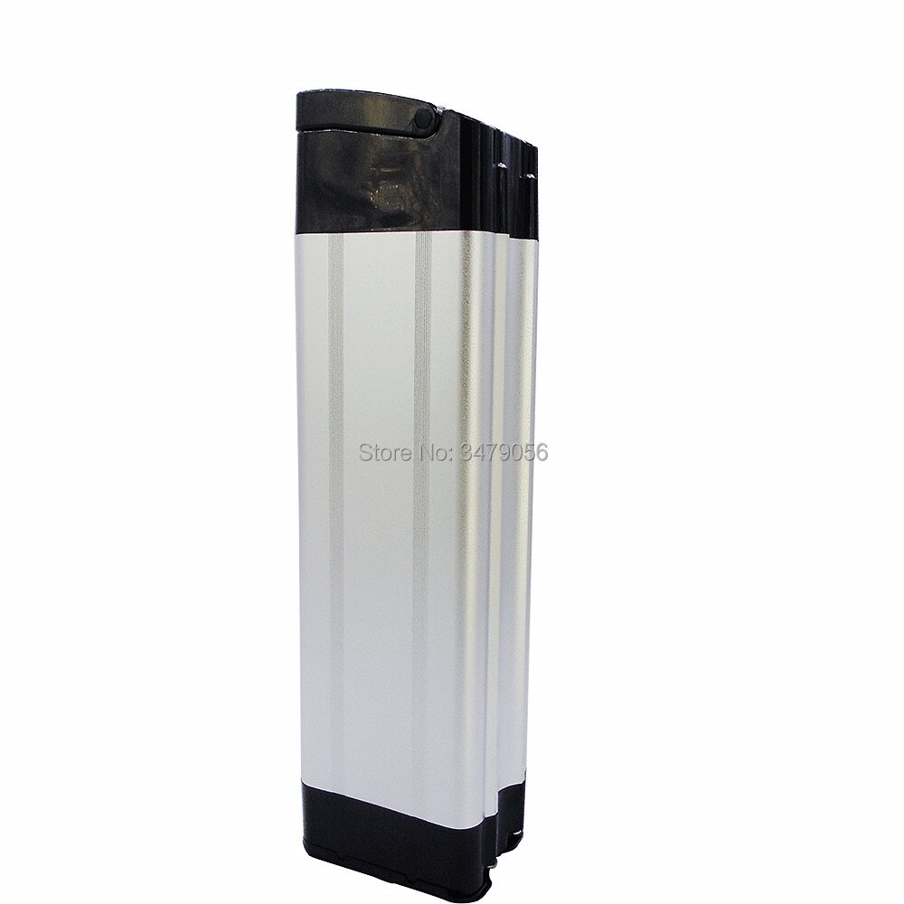 Bottom Port Discharge Plug 4pins Silver Fish Ebike Battery Box City Bike Fat Bike Folding Bike 24v 36v 48v Battery Case