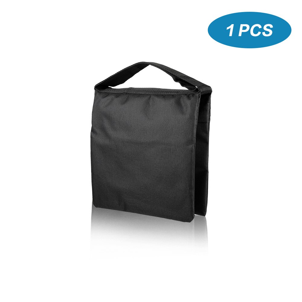 Heavy Duty Sand Bag Photography Black Sandbags Use For Background Backdrop Stand Photo Studio Boom Arm Cantilever Light Tripod: 1pcs