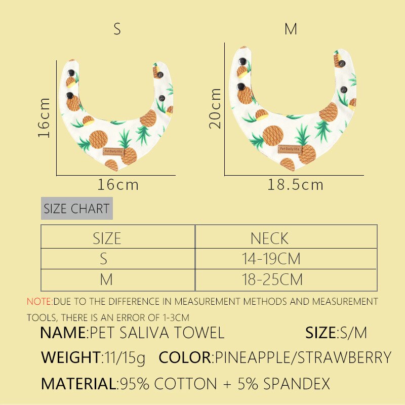 Cats Scarf Adjustable Pet Dog Collars Neckerchief Kitten Eating Bibs Cat Saliva Towel Pet Accessories