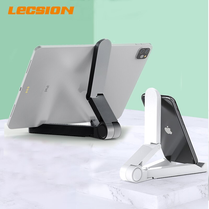 Suporte dobrável de celular para tablets, base universal para ipad e samsung, huawei, xiaomi, iphone, ipad 9.7 e mini air