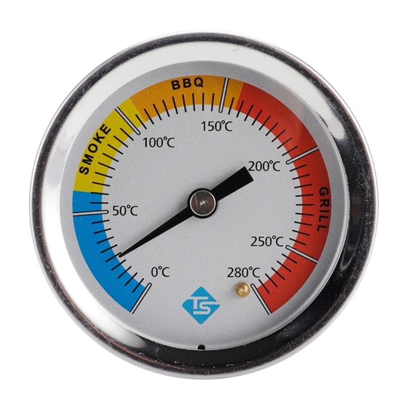 0-280 ℃ Keuken Thermometer Rvs Barbecue Bbq Roker Grill Oven Temperatuurmeter Koken Gereedschap