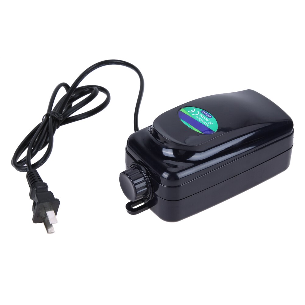 Super Aquarium vacuümpomp Aquarium Toenemende Zuurstof Pomp Ultra-Stille Verstelbare pomp air compressor aquarium fish accessorie