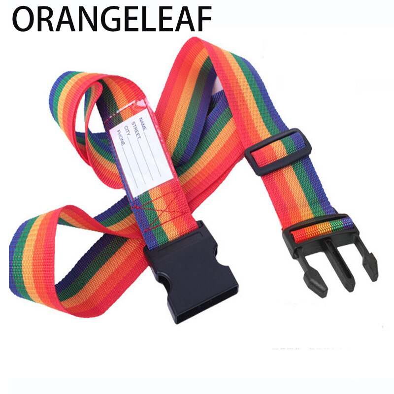 Cinto de viagem ajustável para mala, acessórios de viagem de 200cm de comprimento e fivela com senha de nylon