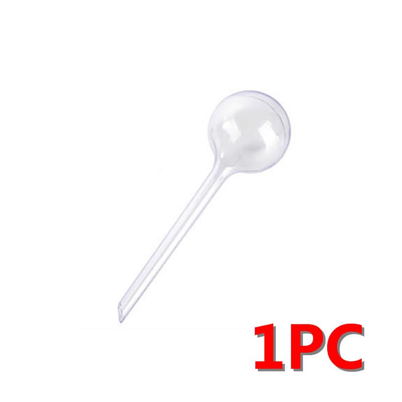 1/4PCS PVC Travel House Plant Self Watering Bulb Shape Waterer Globes Automatic Irrigation Lawn Garden Pot Planter Cans U3: 1PC White L