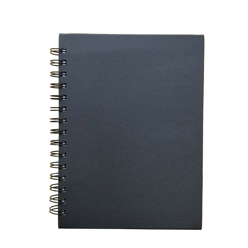 Sketchbook Diary Drawing Painting Graffiti Small 12*18cm Blank Paper Notebook Memo Pad School Office Pads Stationery: Black