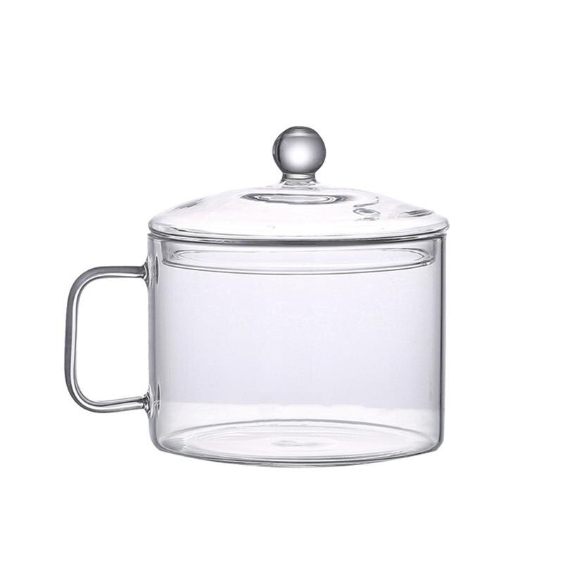 Keuken Glas Kookpot Multifunctionele Open Fire Verwarming Gezondheid Kookpan Instant Pot Noedels Kom Voor Thuis Keuken restaurant: 13CM