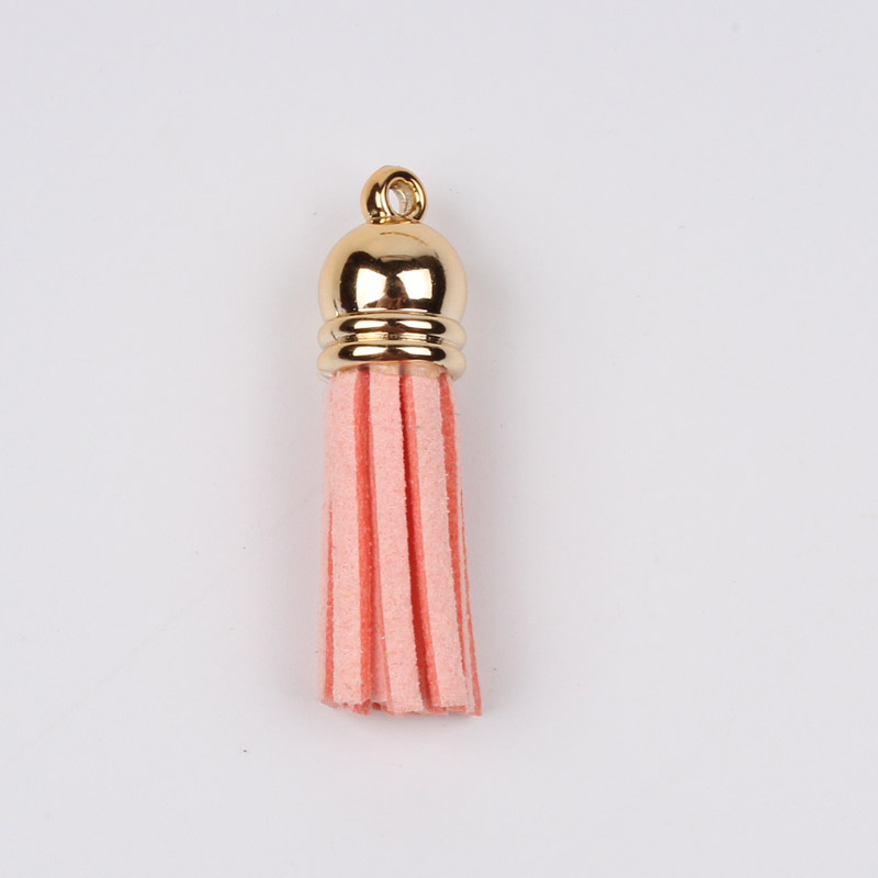 35mm 20pcs Vintage Velvet Tassels Pink Tassel Jewelry Finding Key Tassel Garments Accessories