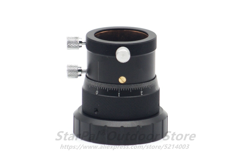 StarPal Double Helical Focuser 1.25" SCT-in High Precision for Telescope / Finder & Guidescope w/ Brass Compression Ring