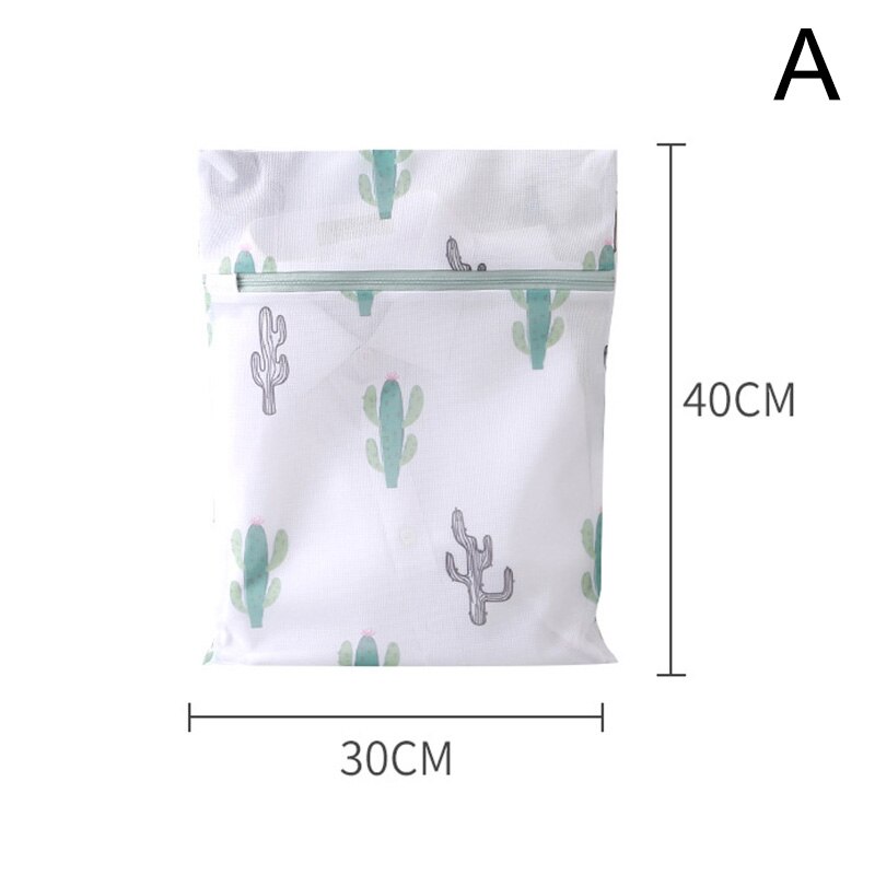 Underwear laundry bag printing care and washing bag fine mesh laundry bag large mesh thickening: 01