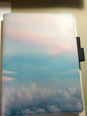 japan A5 notebook stationery diary billbook hobo specifications cover japanese style cover above the clouds
