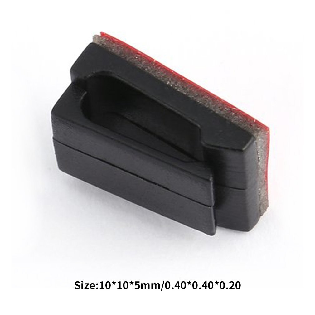 50/100Pcs Auto Desk Muur Usb Wire Cable Line Fastener Clip Clips Houders Organizer Retainer Klem Klemmen Tie lijnen Vaste