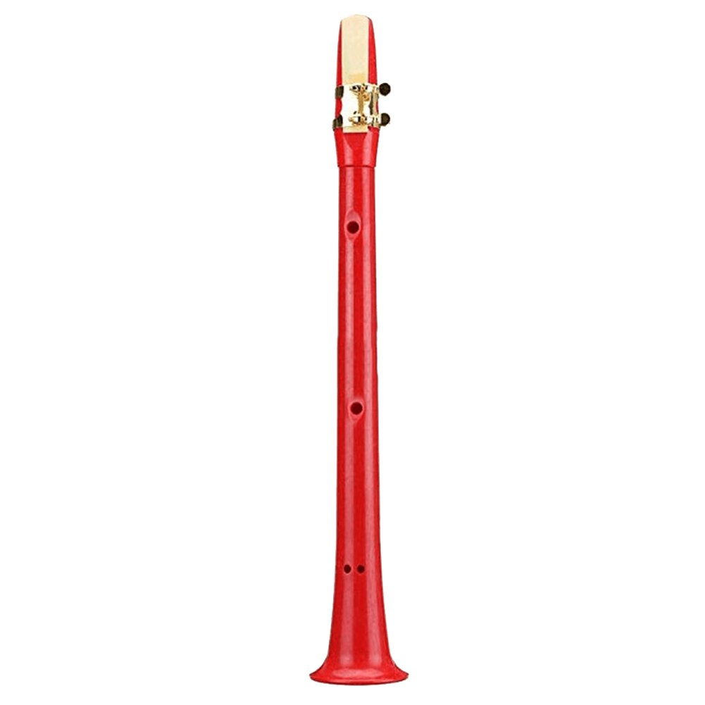 Mini saxofón de bolsillo portátil pequeño saxo Alto boquilla instrumento Musical Simple YS-BUY: Rojo