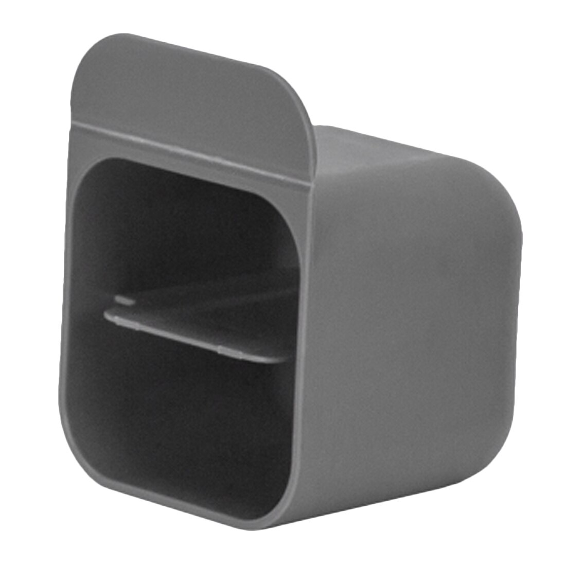 Multi Functional Desktop Display Pocket Pen Holder Desk Stationery Pen Receipt Box: Grey Trapezoid