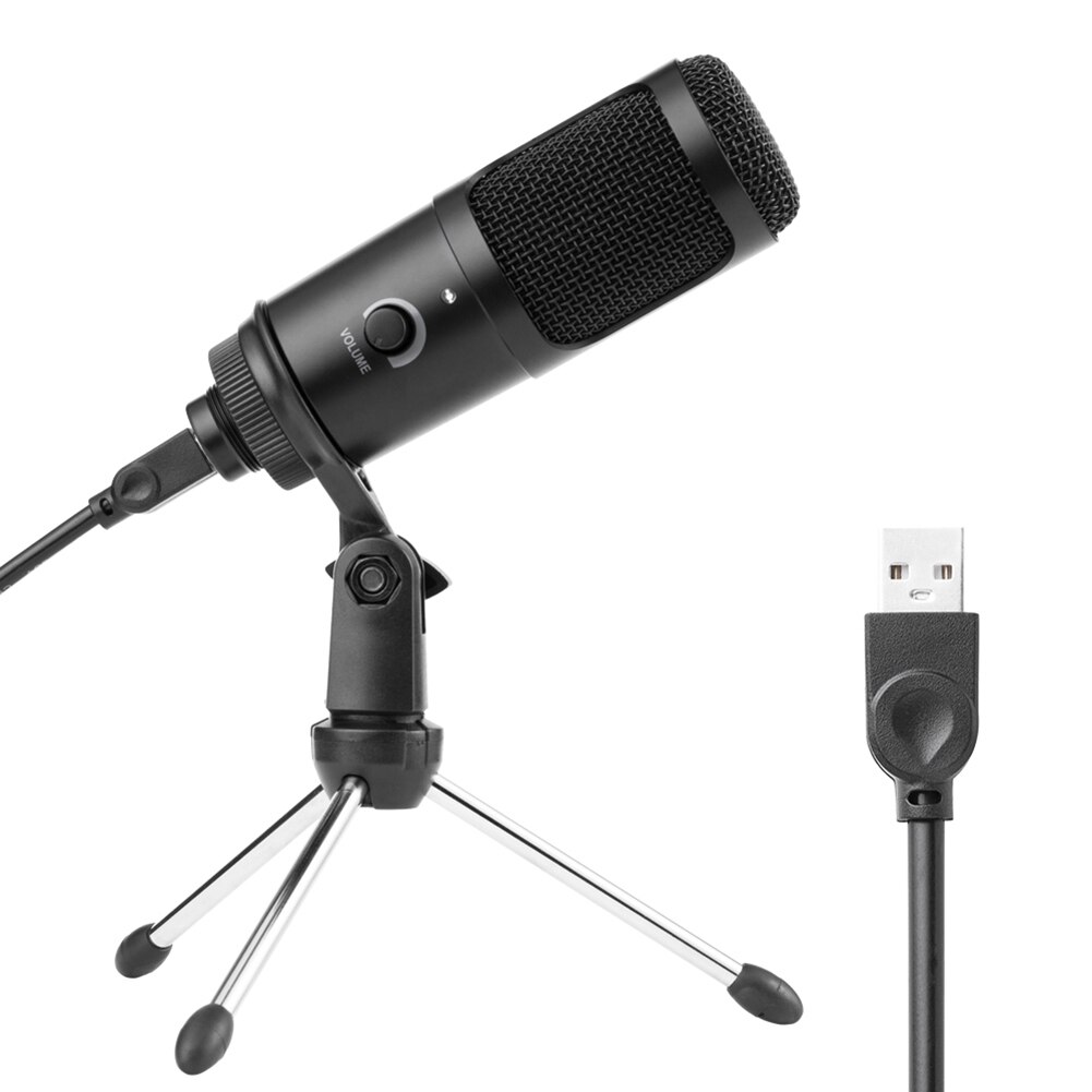 Usb mikrofon sång inspelning gaming live broadcast mikrofon för bärbar dator