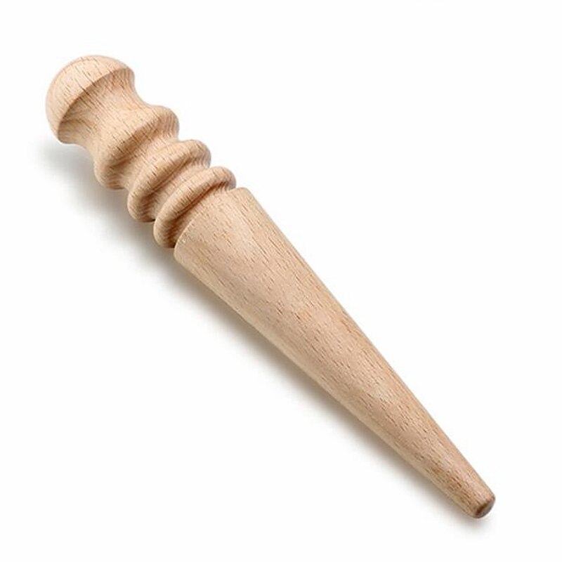 Leathercraft Edge Trimmer Polishing Tool Milling Leather Multifunction Round Stick Trimming Slicker DIY Leather Tools
