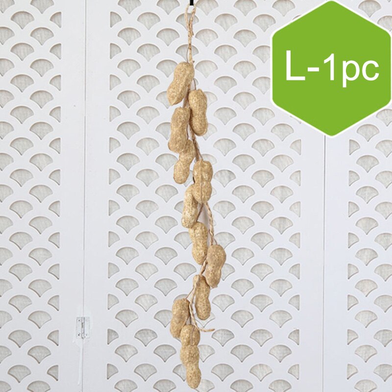 Artificial Vegetables Fruit String Simulation Food Decoration Plastic Foam Display Supplies Photography Props Kitchen Decor: L