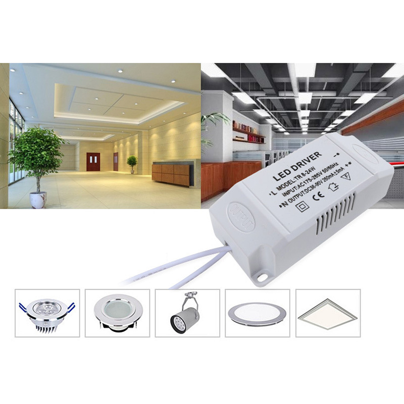 Led-ohjain elektroninen muuntaja 12-24w/24-36w/36-50w led-virtalähdettä valaistusmuuntajat led-valoille ohjain dc