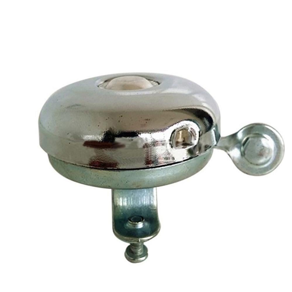 Veiligheidsfietsbel, fietsbel van metaal, zwarte fietsbel, hoorn, alarmgeluid, klassieke fietsbel: Default Title