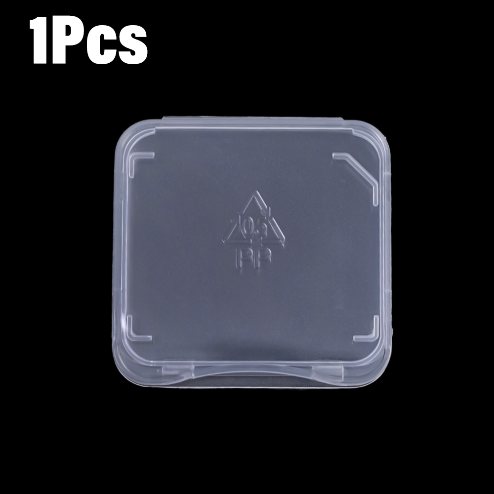 20/10/5/1 pièces Transparent TF/SD cartes mémoire étui de protection support boîtes de rangement Portable Mini clair carte SIM boîte anti-poussière: Or