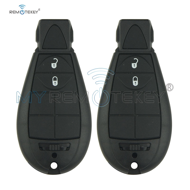 2pcs #0 Fobik remote car key 434 Mhz 2 button for Dodge Journey remtekey