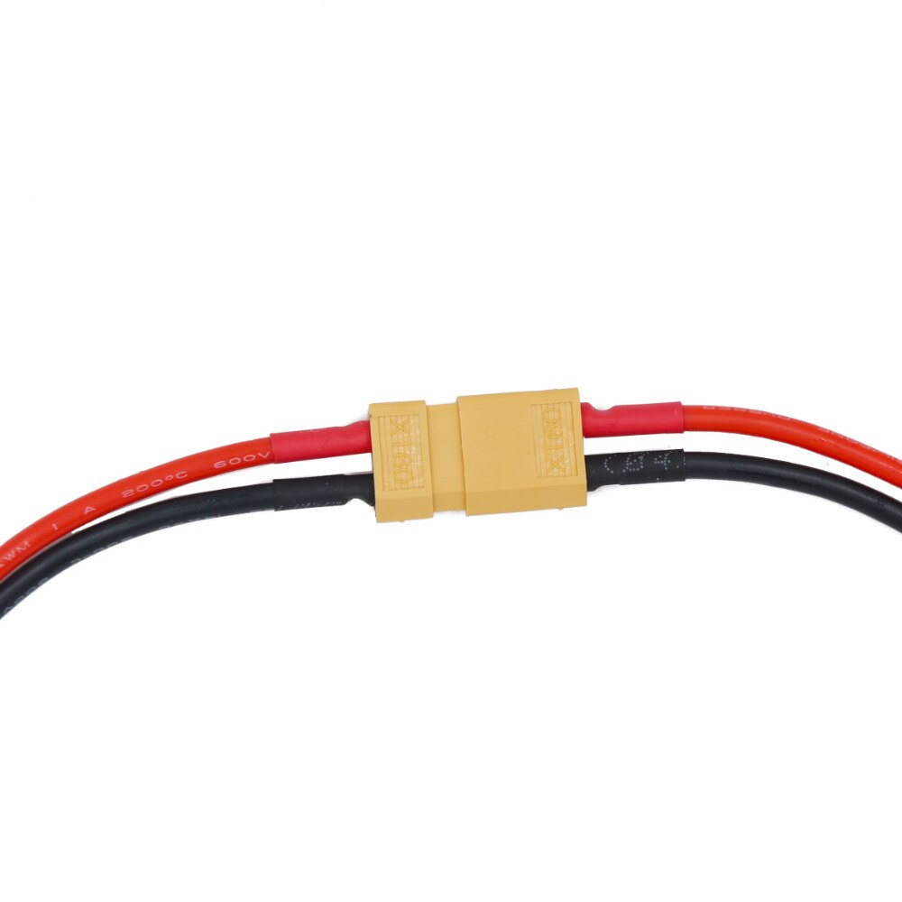 1pcs XT60 Battery Male/Female Connector Plug with Silicon 14 AWG Wire 14#100mm 40%Off