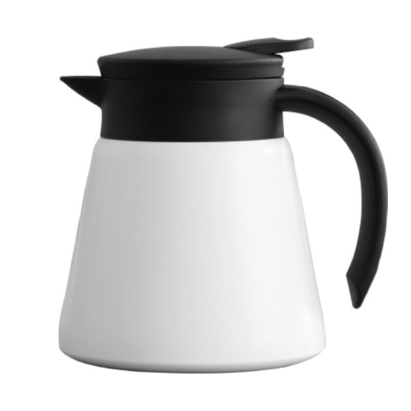 Coffee Picher Stainless Steel Coffee Pitcher Double Layer Thermal Insulation Juice Pitcher Household Hotel Restaurant Tool