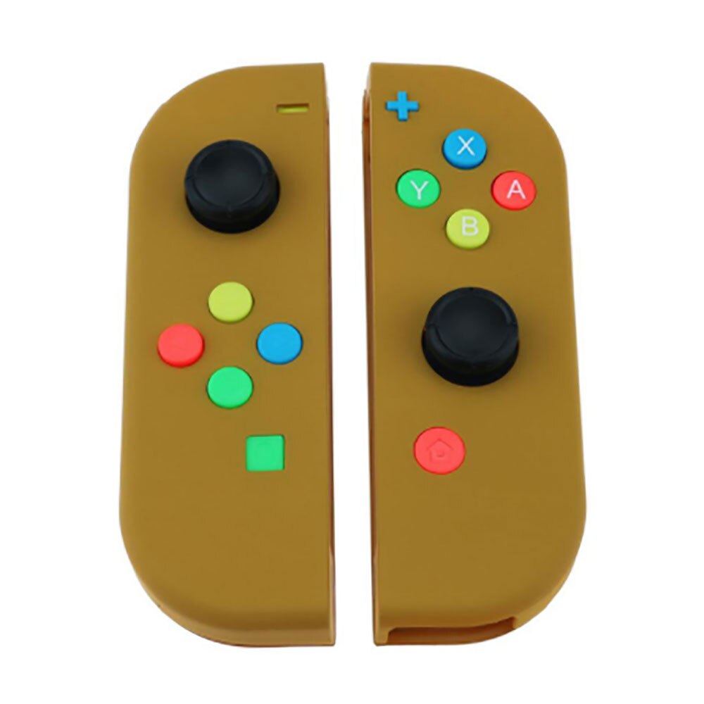 JCD Best price Available Hard Plastic R L Housing Shell Case Cover for Switch NS NX Joy Con Controller for Joy-Con frame: Brown