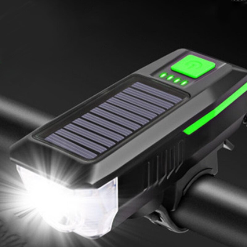 Solar Bike Lights Charging Night Riding Strong Lig... Grandado