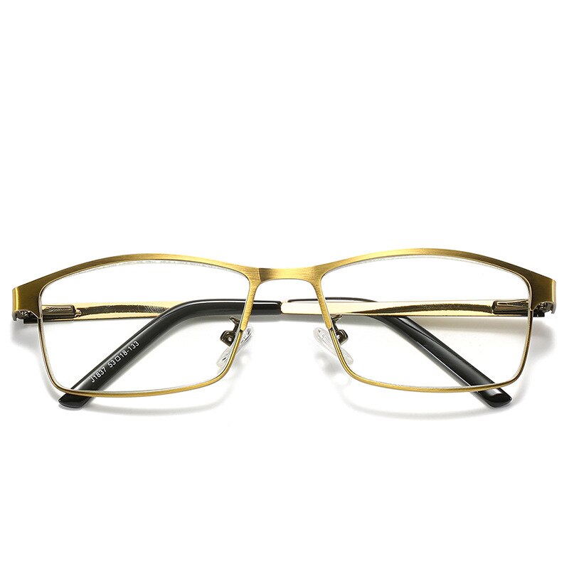 Iboode män läsglasögon titanium legering vintage anti-blu-ray hd datorglasögon för män  +1.0 +1.5 +2.5