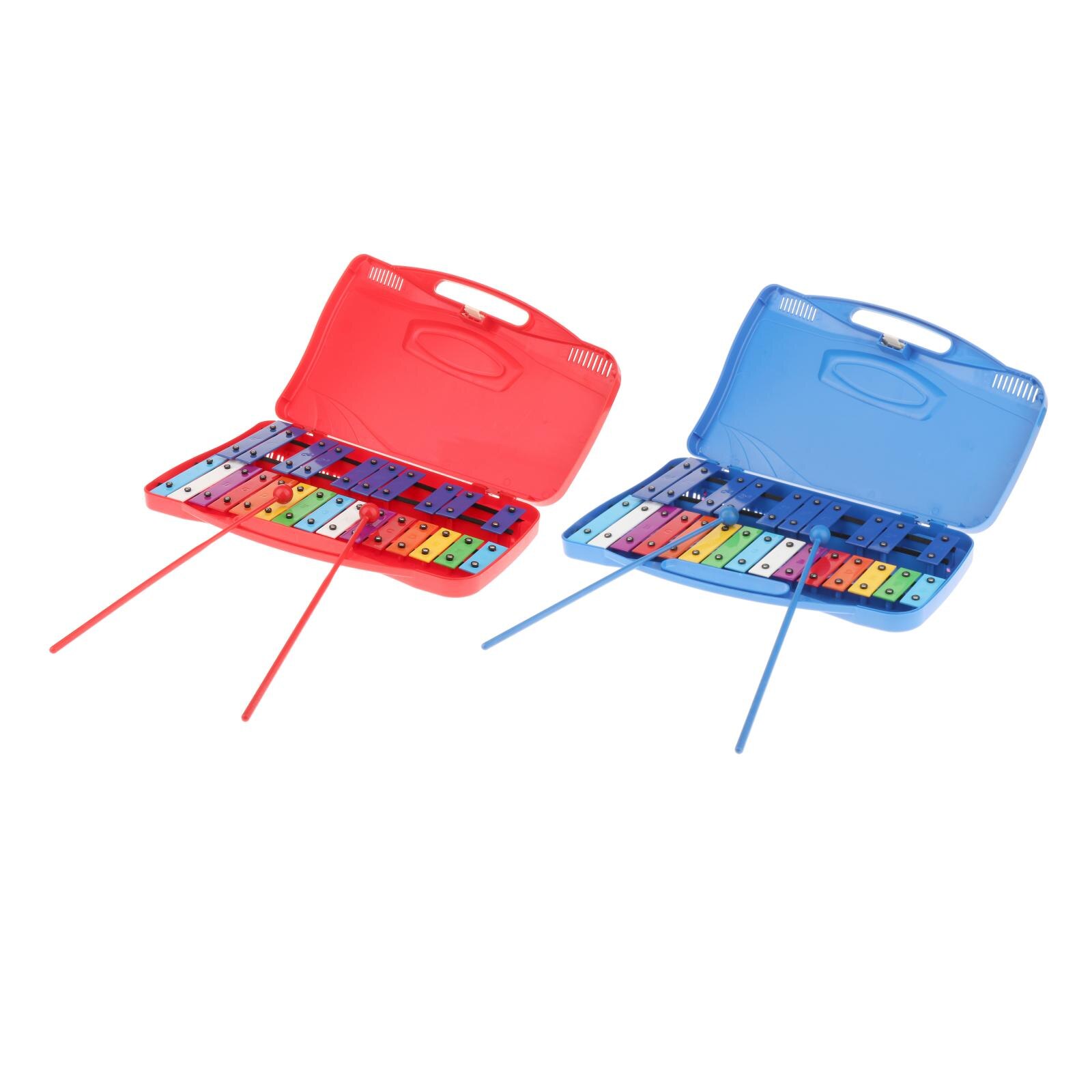 Professionele Xylofoon Glockenspiel 25 Note Xylofoon Voor Kids Musical