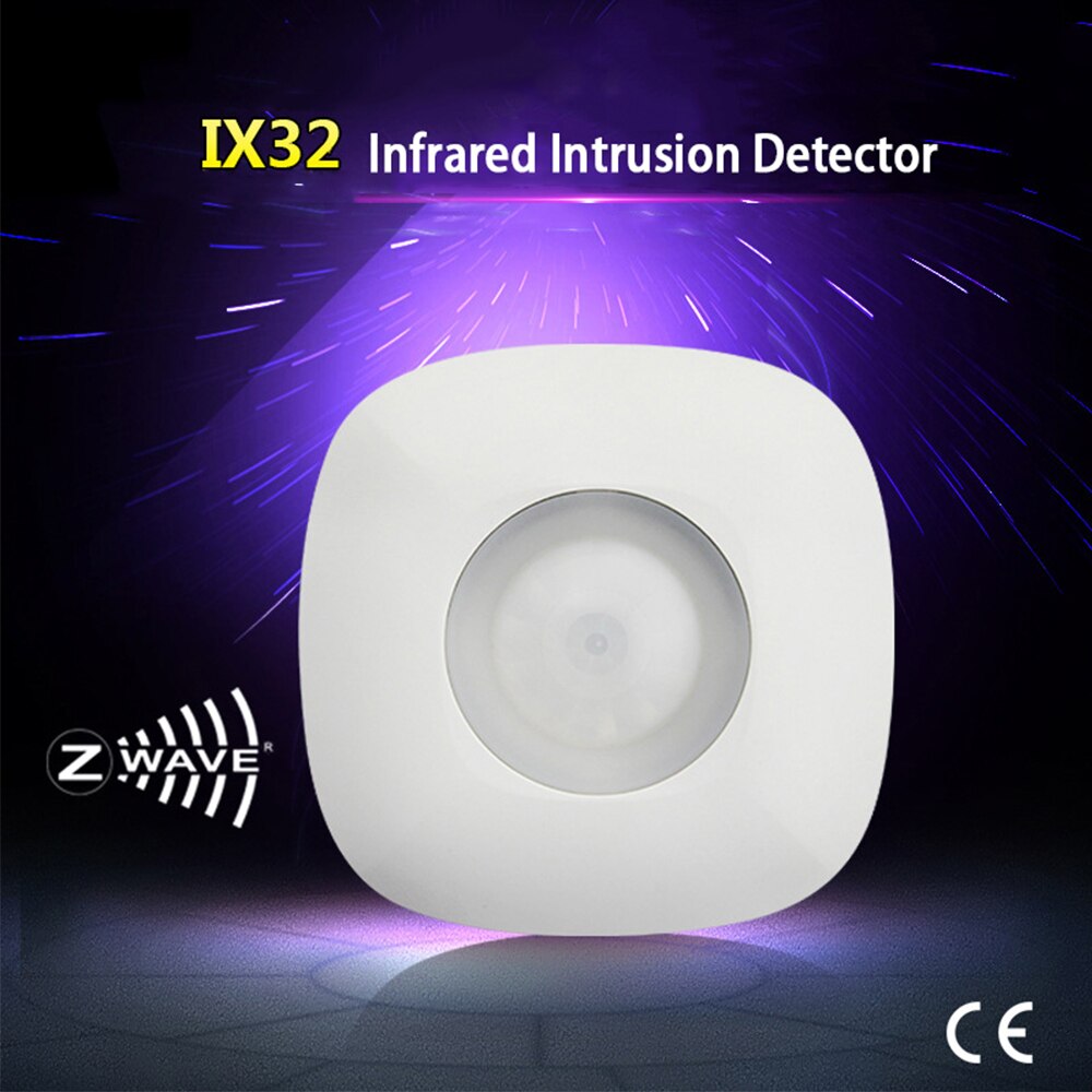 Alarm System Z Wave Movement Sensor Motion Detector Sensor Alarm Z wave Wireless PIR Motion Sensor Smart Home Automation