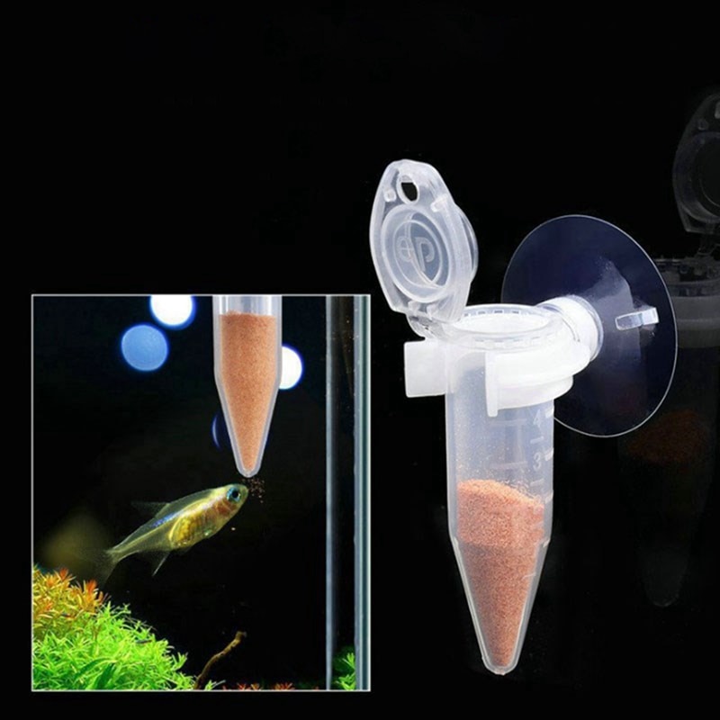 White Aquarium Cone Feeder Red Worm Cone Aquarium Feeding Live Brine