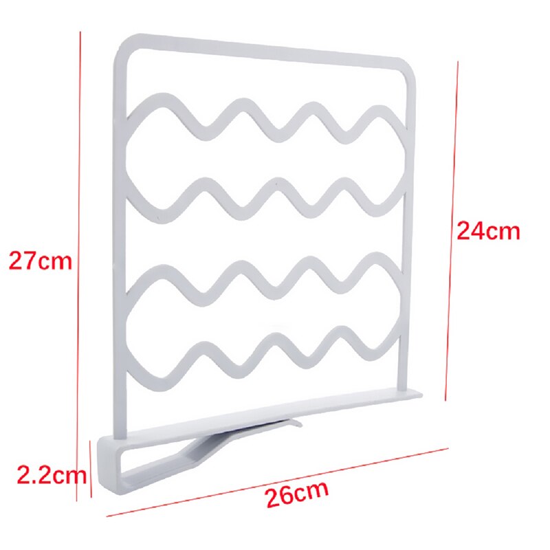 Divisori per ripiani per armadio ripiani divisori per guardaroba divisori per armadio divisori per desktop organizzare porta asciugamani per utensili
